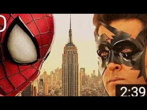 Krrish vs spiderman/AK film creation