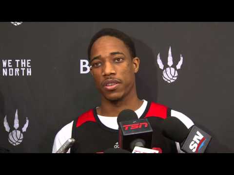 Raptors Practice: DeMar DeRozan - January 15, 2015
