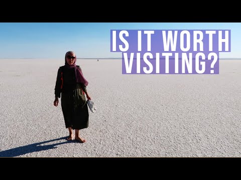 Lake Tuz Turkey - A Salt Lake That Is Drying Up