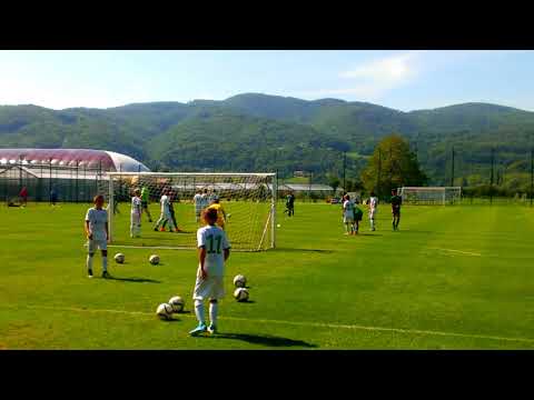 Jaka Čuber Potočnik free kick against NK OLIMPIJA