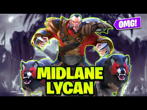 Quas Midlane Lycan Is Broken! - Dota 2