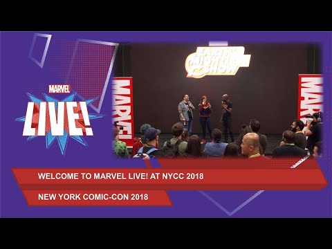 Earth's Mightiest Show LIVE at Day 1 of NYCC 2018!