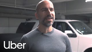Dara Khosrowshahi tests new Uber driver app... and misses turn!