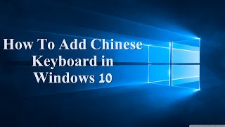 How To Add Any Languages Keyboard in Windows 10