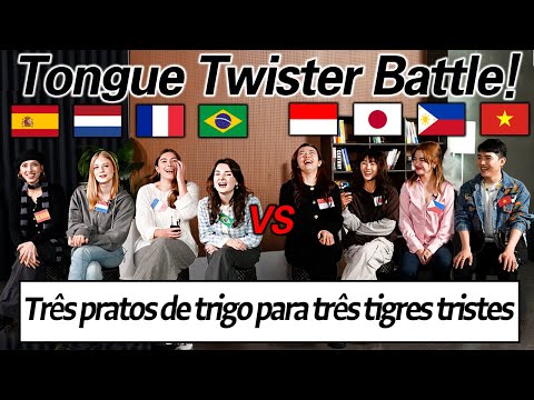 Tongue Twister Battle! Which Language's Tongue Twister Is The HARDEST?