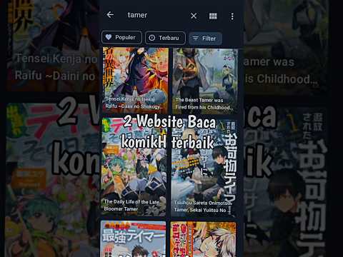 2 Website Baca komikH terbaik #komikH