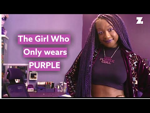 ZOOMIN TV - There is never too much purple | The purplegirl