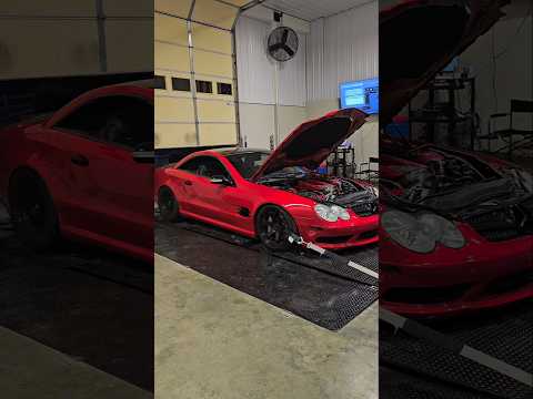 SL55 AMG M113k making over 500hp, stock engine and Supercharger #m113k
