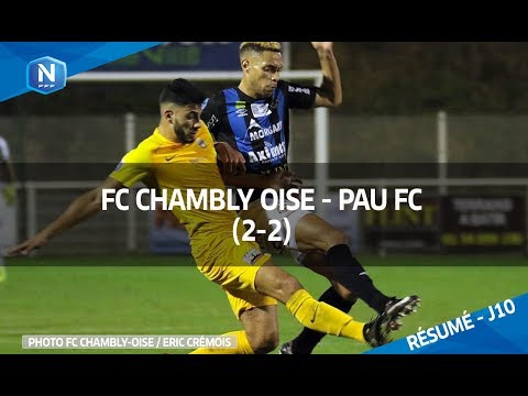 J10 : FC Chambly - Pau FC (2-2), le résumé I National FFF 2017