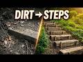 Stop Erosion Fast Build Steps With Materials You Have
