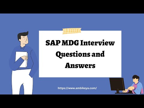 SAP MDG Interview Questions and Answers | Best SAP Training | Ambikeya