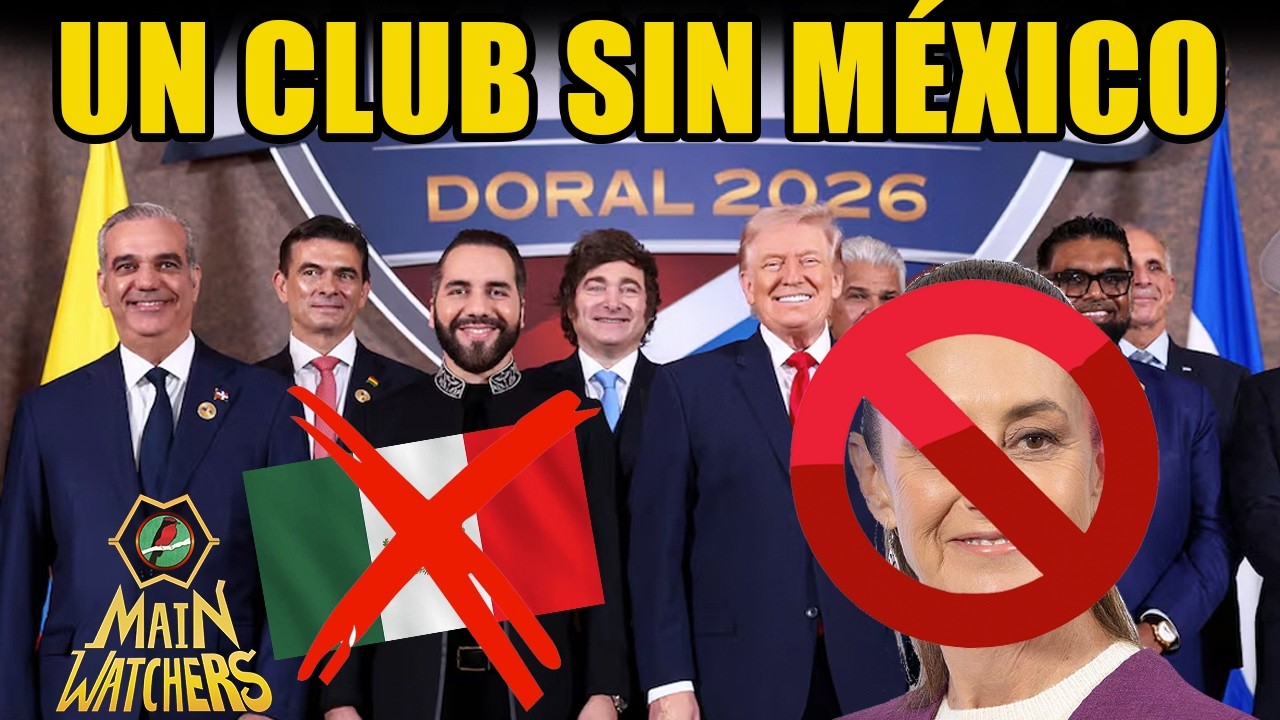 Estados Unidos NO INVITA a MÉXICO al nuevo ESCUDO de AMÉRICA