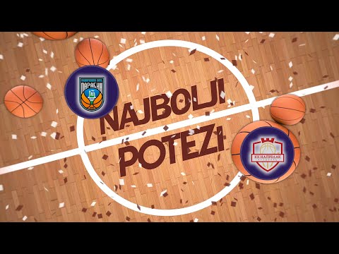 NAJBOLJI POTEZI - 01. KOLO ( KK PARAĆIN - KK NAPREDAK )