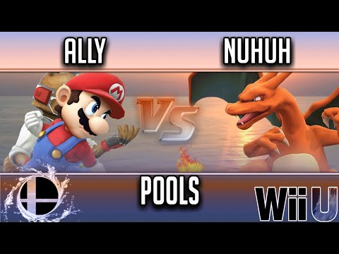 Smash'N'Splash 4  Pools - Ally (Mario) vs  Nuhuh (Charizard)