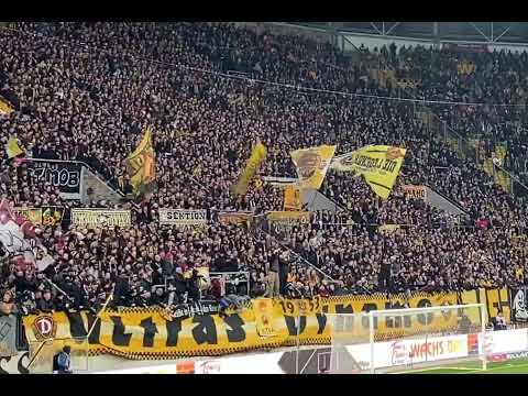 Dynamo Dresden | Fangesang K-Block | Auf Dynamo..SG Dynamo..Wir gewinnen sowieso 🖤💛