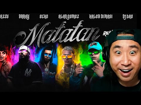 Coreano Loco reacciona a Matatan Remix 🔥🤯 Kaleb Di Masi, ECKO, Cazzu, Brray, Alan Gomez, DJ TAO