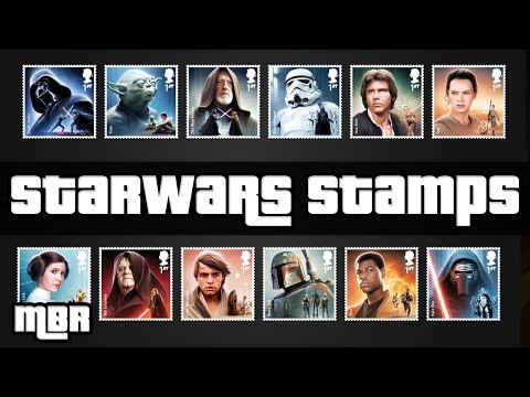 StarWars RoyalMail Stamp Collection - Millennium Falcon Bundle - Unboxing - HD