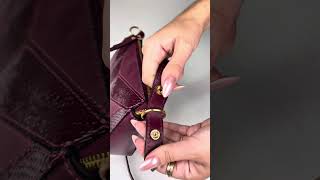 Vídeo Bolsa Pequena Mosaico em Couro Linea Bella