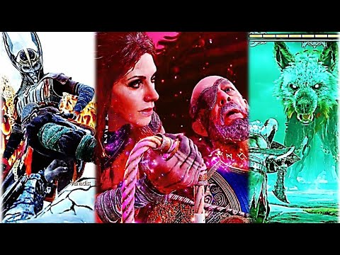 All Main Story Boss Fights - God of War Ragnarok