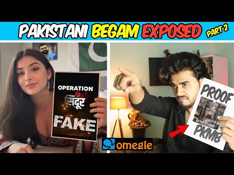 Pakistani Girl Exposed Part 2 - Reality of Mission Sindoor | India Vs Pak | My Wife From Pakistan