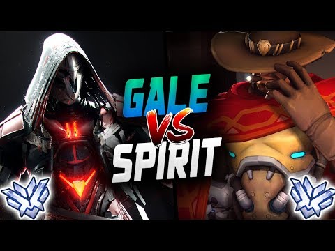 GALE MCCREE VS SPIRIT REAPER! [ OVERWATCH SEASON 18 TOP 500 ]