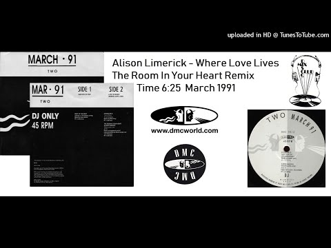 Alison Limerick - Where Love Lives (DMC remix by Steve Anderson March 1991)