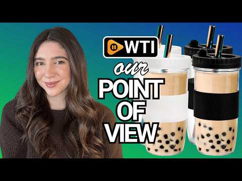 Youeon 4 Pack 24 Oz Reusable Boba Cups with Lids and Straw - WTI product video review