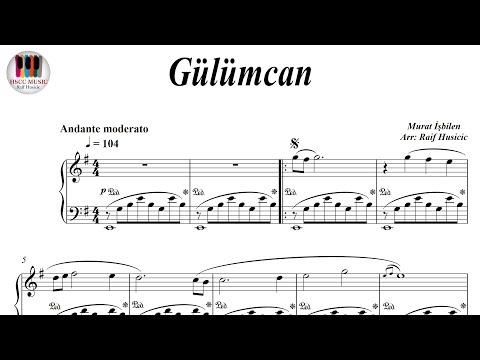 Gülümcan - Murat İşbilen, Piyano notaları, piyano eğitimi, piyano dersi