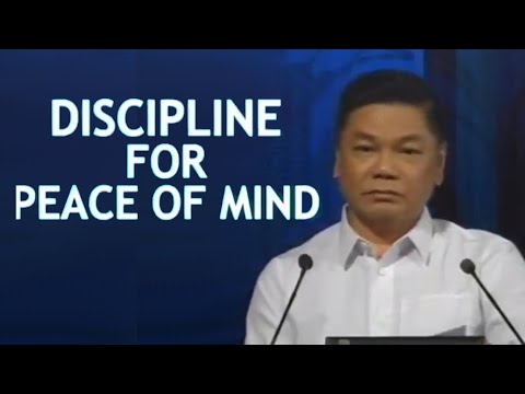 DISCIPLINE FOR PEACE OF MIND