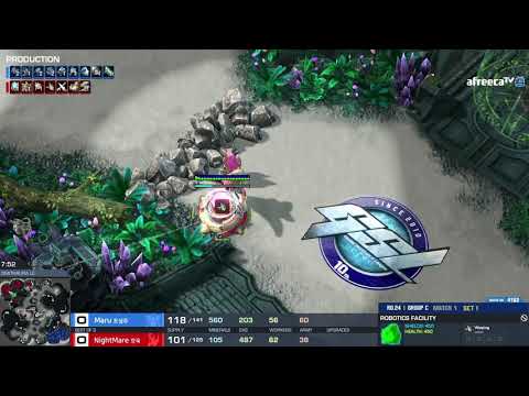 Maru vs Nightmare's ROBO PROXY! Starcraft 2: 2020 GSL Season 3
