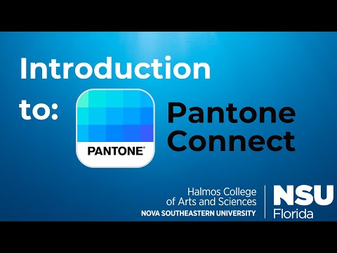 Intro to Pantone Connect