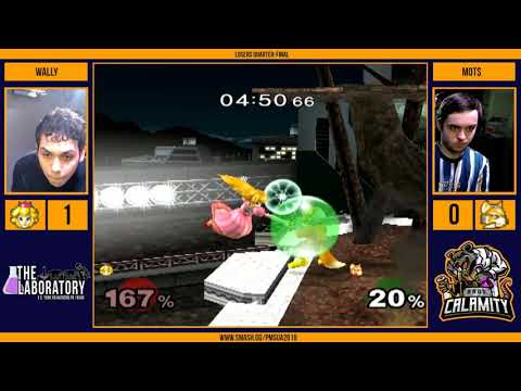 2019 Philly Melee Arcadian @ The Lab - Wally (Peach) vs Mot$ (Fox) - Losers Quarter-Final - Melee