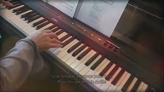 Mais l&#39;aventure (Pierre Bachelet). Piano et arrangements: André Caron