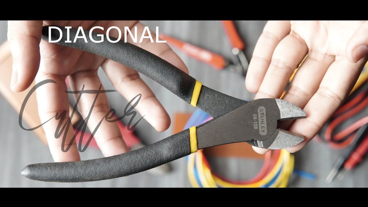Diagonal Cutter / Side Cutting Plier - How To Use | Basic DIY Hand Tools for Household project