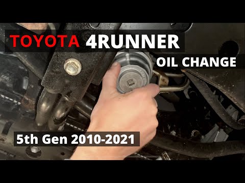 5th Gen Toyota 4Runner Oil Change (2010-2024)