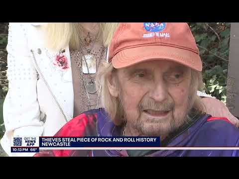 Yes Miscellany: 4/8/22 - Seattle - Alan White Discussing his stolen drum set on FOX 13