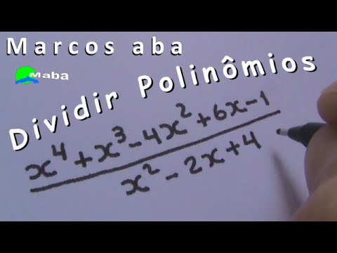 DIVISÃO DE POLINÔMIOS - 8° ano Video