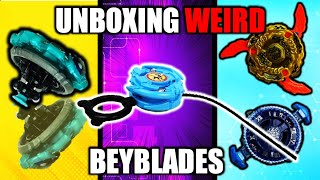 I unboxed the weirdest beyblades...