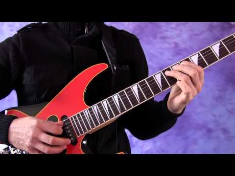Paul Gilbert Style Guitar Solo - HD Lesson by L.A