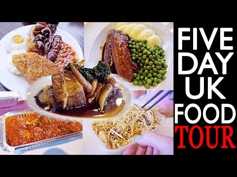 AMERICANS EAT UK FOOD (5 DAY FOOD TOUR)! | The Postmodern Family EP#29 Video