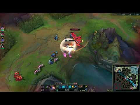 Warwick - Kayle 1v1 auto fight