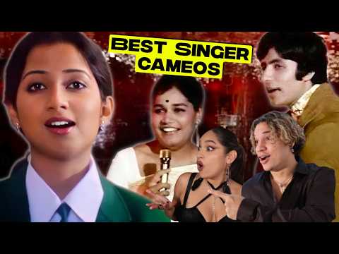 NO WAY!? Indian Playback Singers Cameos in Film Songs| Latinos react!