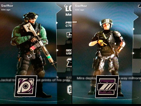Rainbow Six Siege - Mira & Jackal Character Models
