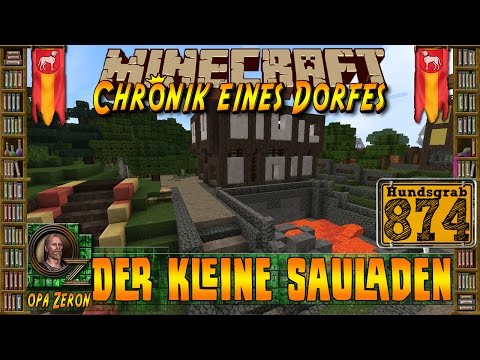 Minecraft #874-Chronik eines Dorfes-Der kleine Sauladen [HD+Deutsch]