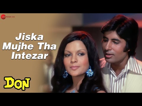 Jiska Mujhe Tha Intezar | Don | Amitabh Bachchan & Zeenat Aman | Lata Mangeshkar & Kishore Kumar