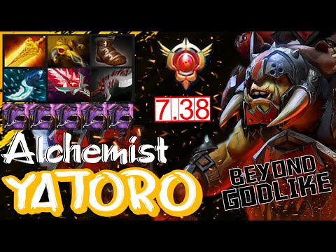 Yatoro’s Alchemist DOMINATES in High MMR Dota 2 Match  Pro Replay & Guide #viralvideo