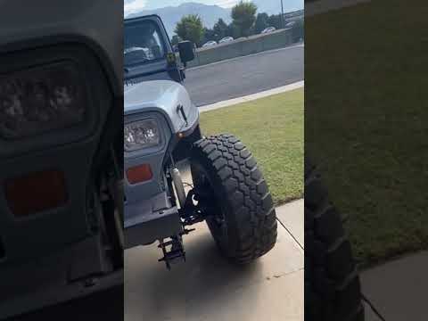The Jeep Wrangler yj