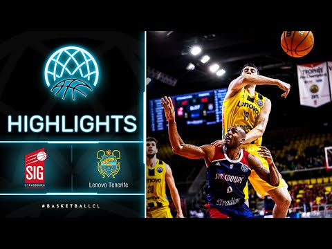 SIG Strasbourg v Lenovo Tenerife - Highlights | Basketball Champions League 2021-22