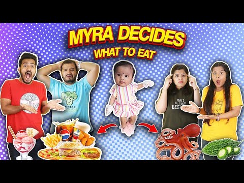Baby Myra Decides What We Eat For 24 Hours | Hungry Birds
