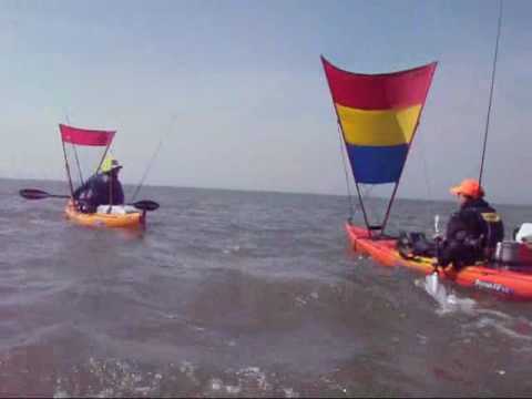 Roker N' Roll.wmv Kayak Fishing.